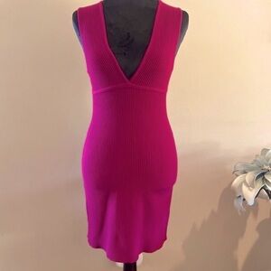 House of Harlow 1960 Pink Fitted Sleeveless Tank Top